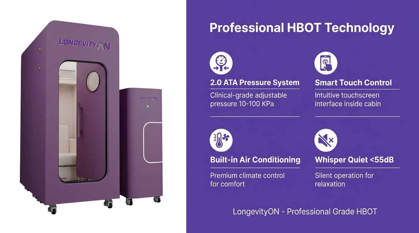 A0 Mini Professional Hard Hyperbaric Chamber 2ATA