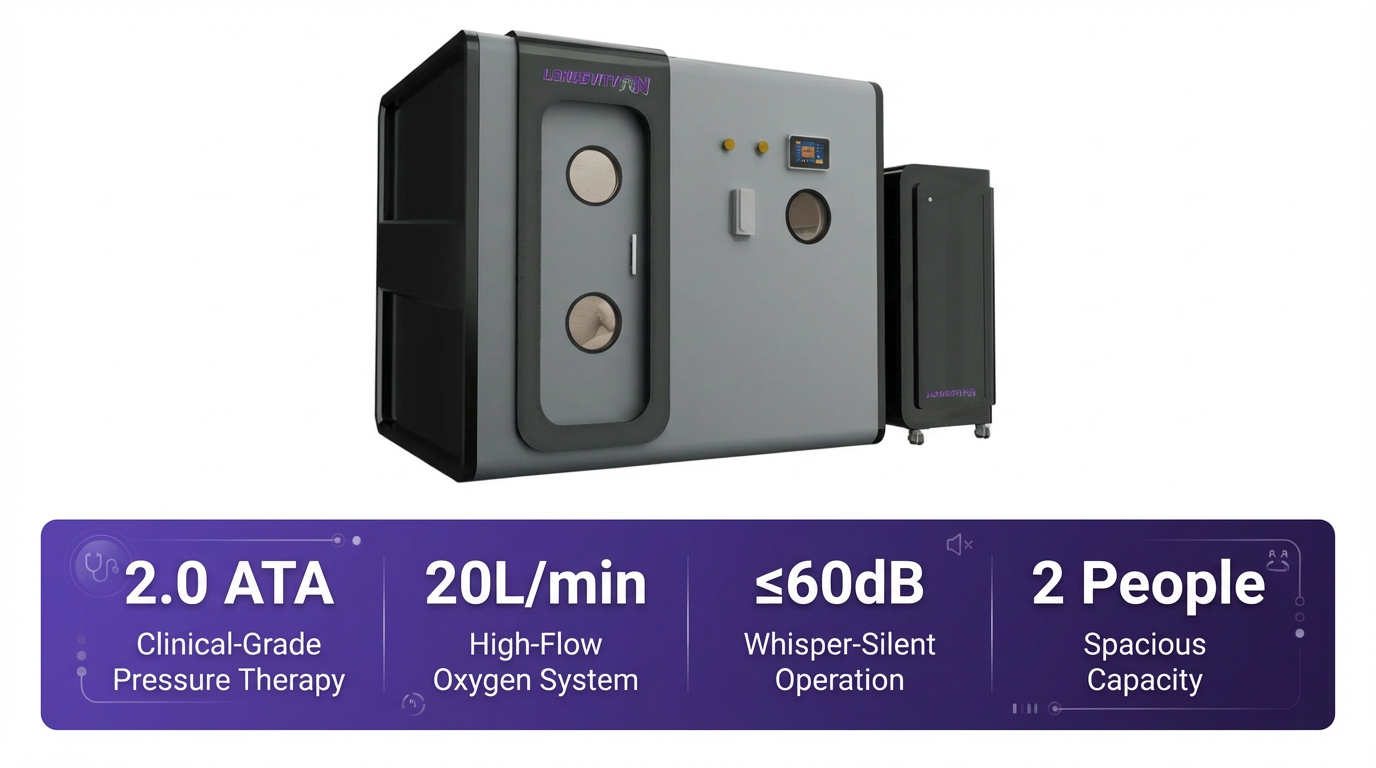 A1 One-Seater Professional Hard Hyperbaric Chamber 2ATA