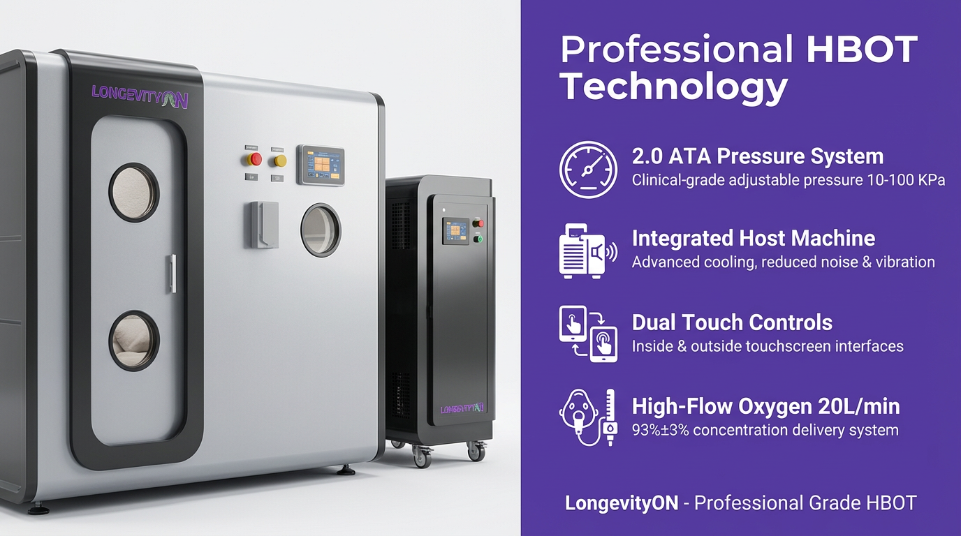 A1 One-Seater Professional Hard Hyperbaric Chamber 2ATA