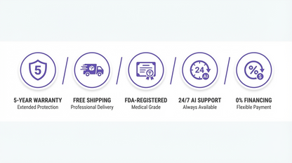 R6 Professional Grade Red Light Bed