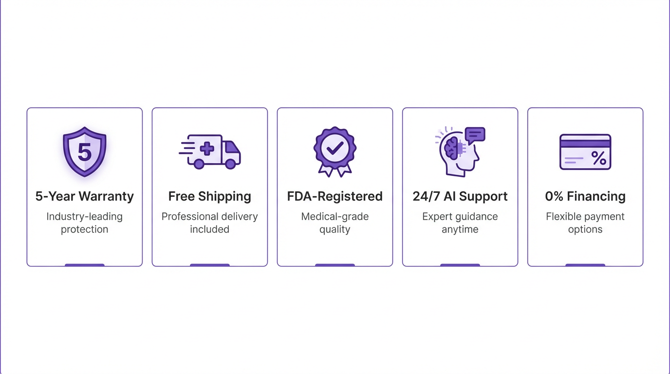 R4 Professional Red Light Therapy Bed