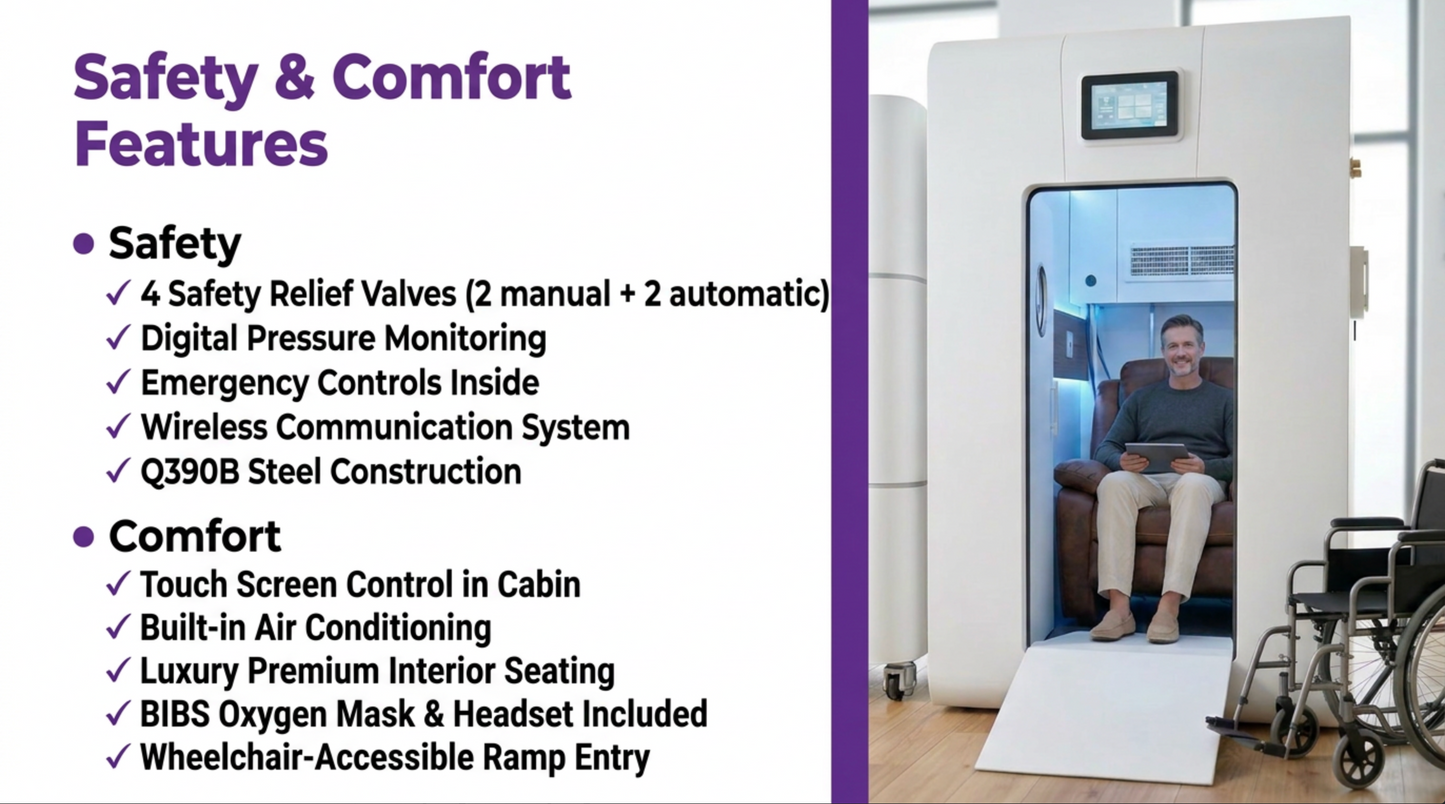 W1 Universal Access Hyperbaric Chamber 2.0 ATA